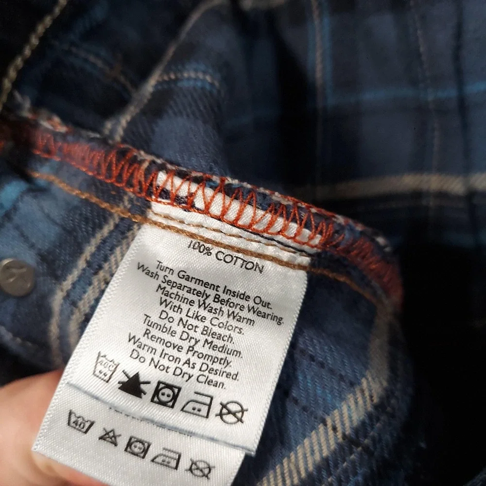 Eddie Bauer Relaxed Fit Jeans Mens 38x36 Blue Dark Flannel Lined Denim Pants